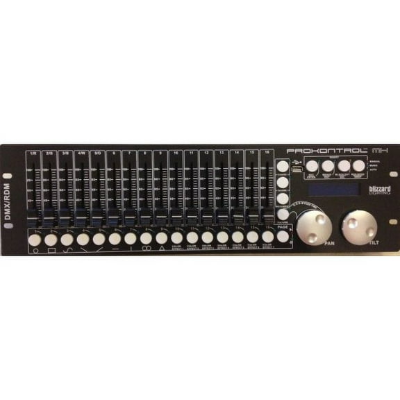 Blizzard PROKONTROL MH 19" Dmx Controller W/ Moving Head & Color Chase Programs