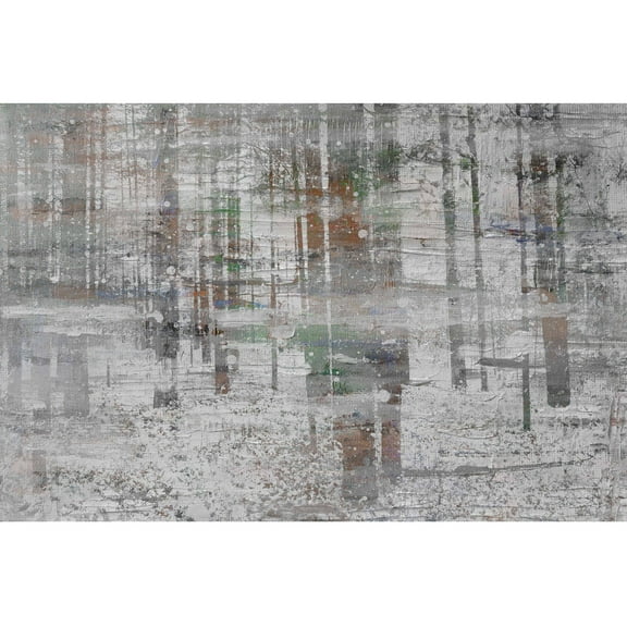 "Blizzard" Painting Print on Wrapped Canvas