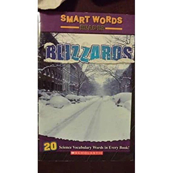 Pre-Owned Blizzards (Smart Words Reader) 9780545368223 Used