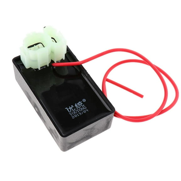 Blk ATV Bikes Ignition Coil CDI Unit Regulator Universal Fit For GY6-125 Scooter Motorcycle