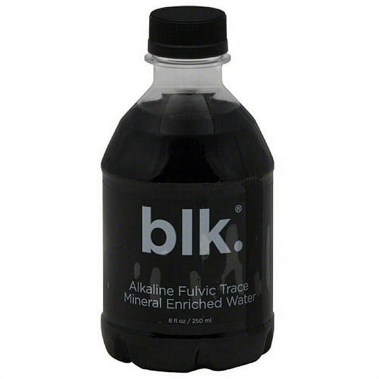 Blk Water, Alkaline Fulvic Trace Mineral Infused - 12 pack, 16.9 fl oz bottles