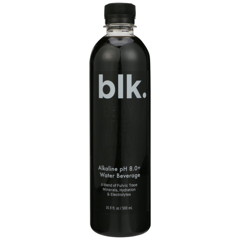 blk. Alkaline Water pH 8.0+ w/ Fulvic & Humic Acid & Electrolytes Pack – blk.  Functional Beverages