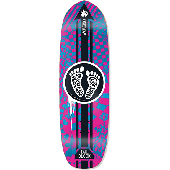 Bll Adams Curb Surfer Deck-9.75X32.82 Pink