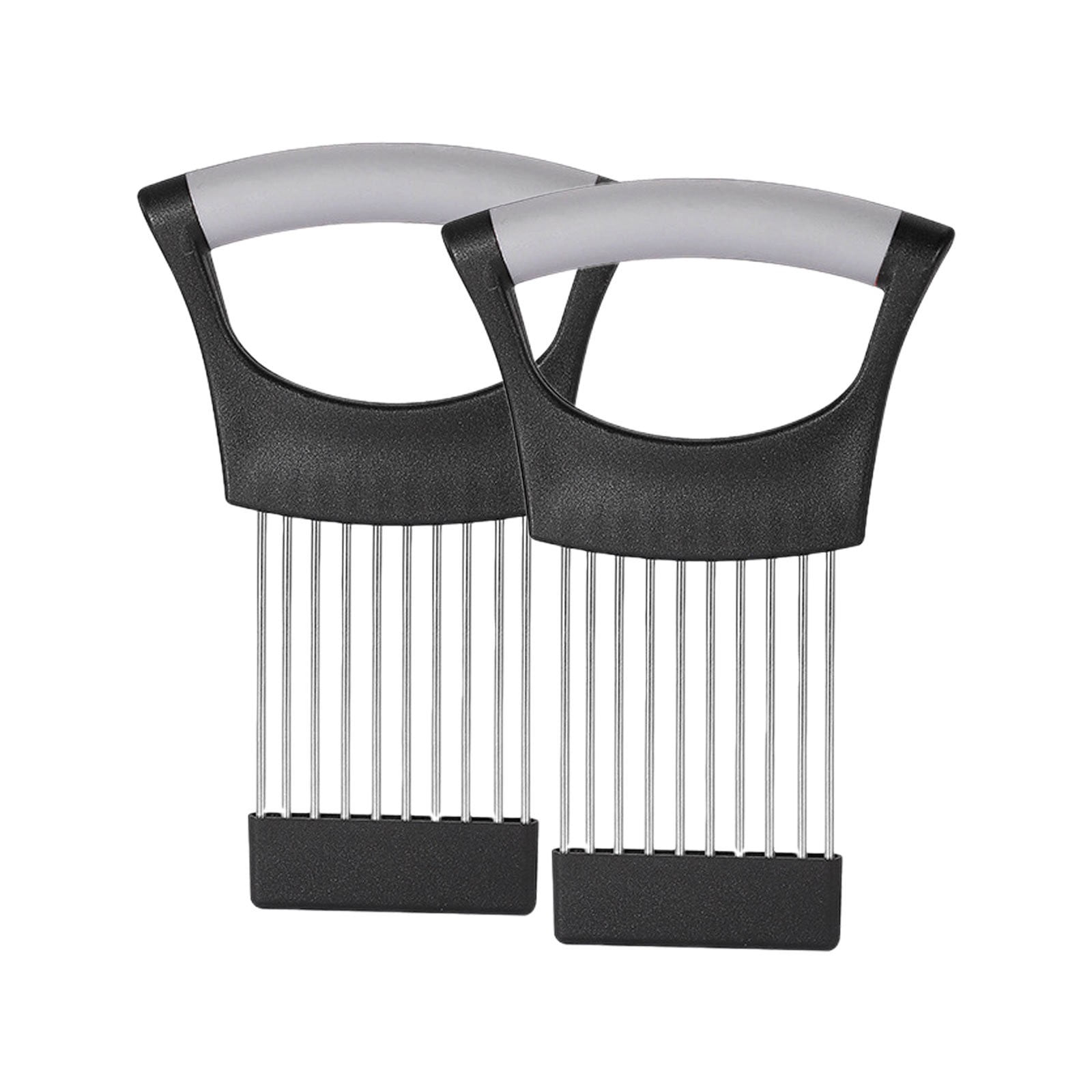 Blmiede Clear!!Stainless Onion Holder For Slicing Onion Slicer Holder