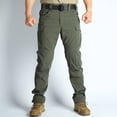 thumbnail image 1 of Blmnix Active Fit Pants for Men Hiking Pants Low Rise Travel Pants Cargo Jeans Long Slim-Leg Green Mens Casual Pants,XXL, 1 of 6