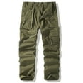 thumbnail image 1 of Blmnix Baggy Men's Pants Carpenter Pants Hiking Pants Low Rise Cargo Jeans Green Long Straight-Leg Summer Pants,L, 1 of 7