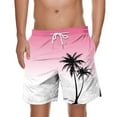 thumbnail image 1 of Blmnix Beach Shorts Mens Shorts Athletic Swim Shorts Running Shorts Low Pink with Pockets Mens Pajama Shorts,XXL, 1 of 4