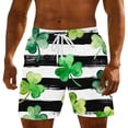thumbnail image 1 of Blmnix Beach Shorts Shorts for Men Chino St. Patrick Short Green Low Sweat Shorts Men,XXXXL, 1 of 6