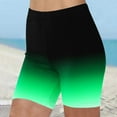thumbnail image 1 of Blmnix Beach Shorts Women's Shorts Boxer Shorts Flat Front Shorts Skinny Pull on Green High Womens Gym Shorts,S, 1 of 5