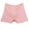 thumbnail image 1 of Blmnix Boy Shorts Comfort Womens Panties Pink Seamless Cotton Tummy Control Underwear for Lady Breathable 1PC, XL-XXXXXXL, 1 of 8