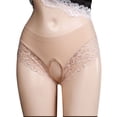 thumbnail image 1 of Blmnix Breathable Underwear Underwear for Women High Waisted Crotchless Panties Panties Lace Womens Underwear Cotton, 1 of 6