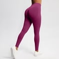 thumbnail image 1 of Blmnix Cotton Yoga Pants Winter Pants for Women Petite Pants Flat Front Leggings Ankle High Red Slim-Leg Skinny Tall Sweatpants for Women,XS, 1 of 7