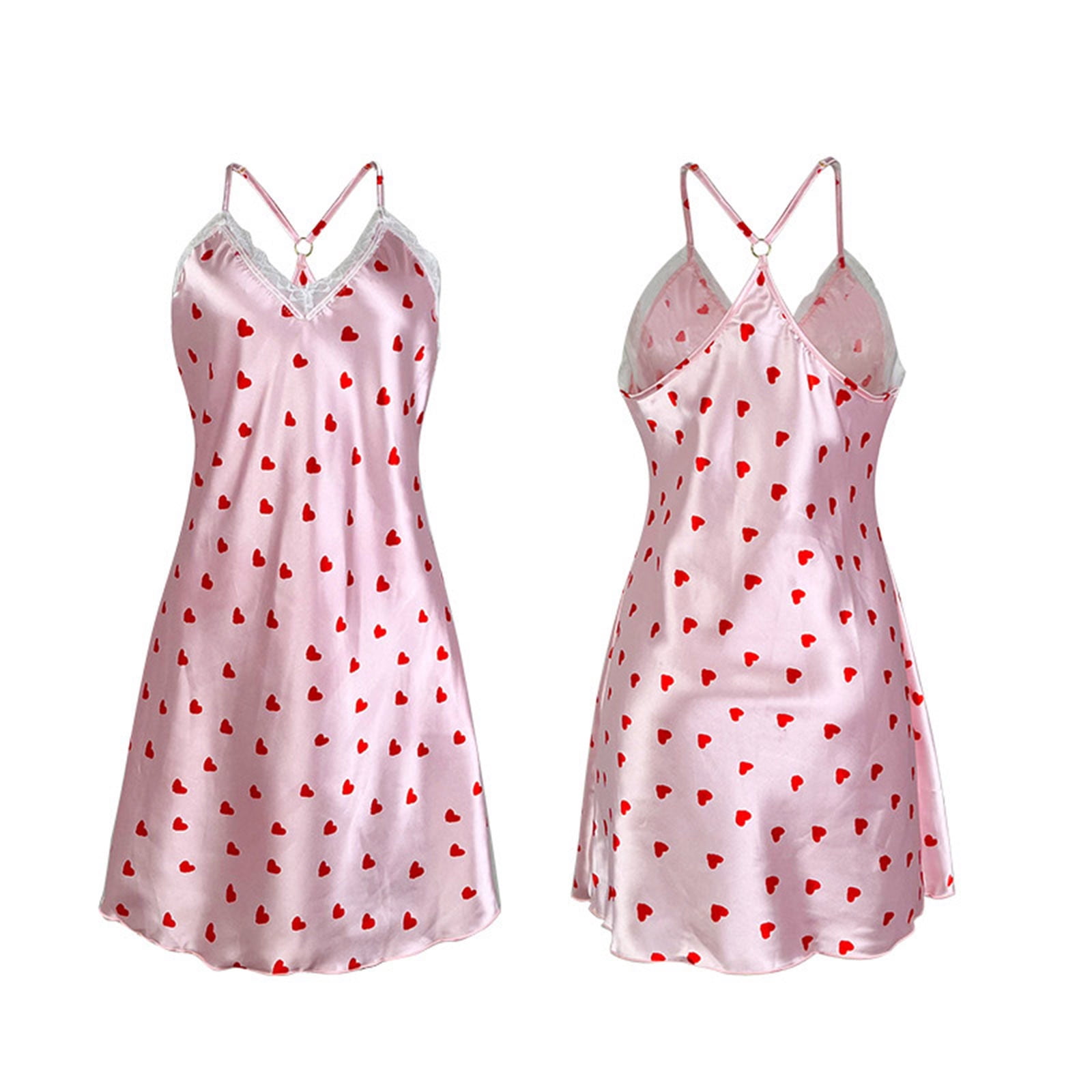 Blmnix Dresses for Women Floral Sexy Slip Dress Skirts Sleeveless Pink V-Neck Skirt for Women,M - Walmart.com Blmnix Dresses for Women Floral Sexy Slip Dress Skirts Sleeveless Pink V-Neck Skirt for Women,M - Walmart.com