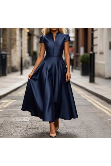 Blue Dress Wedding