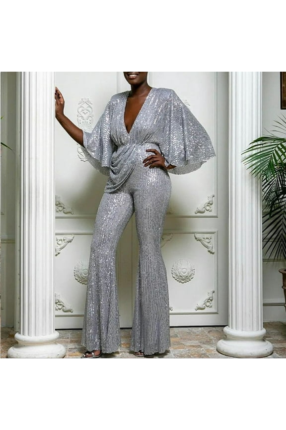 High Waisted Pants for Women Sparkly Pants Flowy Pants Girlfriend Jeans Slim Bootcut Long Silver High Warm Pants for Women,M