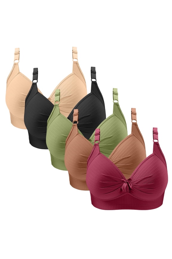 Large Bust Womens Bra Lift Bra No Underwire Bralette Bralette Beige Balconette Bras for Women,L