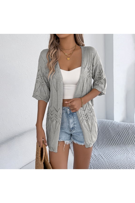 Light Weight Coats for Women Pull-On Spring Jackets Antimicrobial Protection Convertible Rain Jackets Cocoon Elbow-Length Gray Winter Jackets for Women