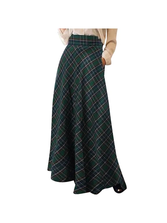 High Waisted Short Skirts for Women Pleated A Line Skirts Mid-Length Blue Slip Skirt for Women,M