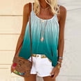 thumbnail image 1 of Blmnix Loose Womens Camisole Tank Tops Graphic Tank Tops Spaghetti Strap Tank Top Sleeveless Green Vest Tops for Women, 1 of 5