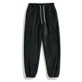 thumbnail image 1 of Blmnix Lounge Pants Men Pants Palazzo Baggy Low Waisted Corduroy Pants Pant Taper Black Cropped Mens Casual Pants,L, 1 of 9