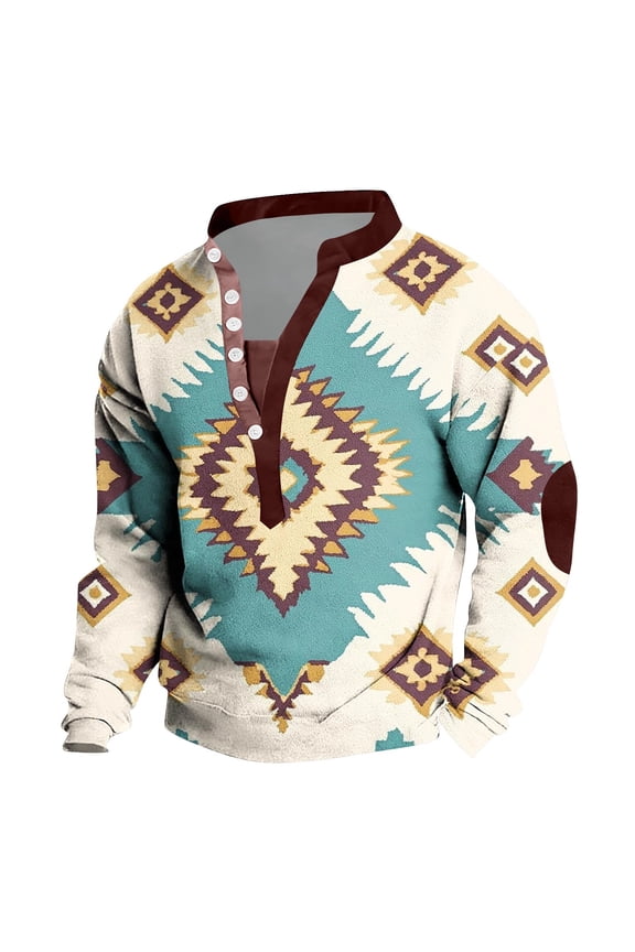 Men Shirt Ringer Henley Shirts Vintage Shirts T shirts Blue Long Sleeve Henley Mens Shirts Casual,S