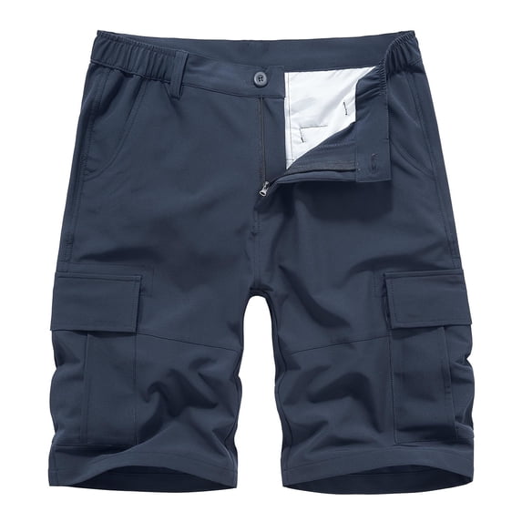 Blmnix Men's Shorts Mens Shorts Casual Cargo Bike Shorts Shorts Blue Low Toggle Mens Pajama Shorts,XXL
