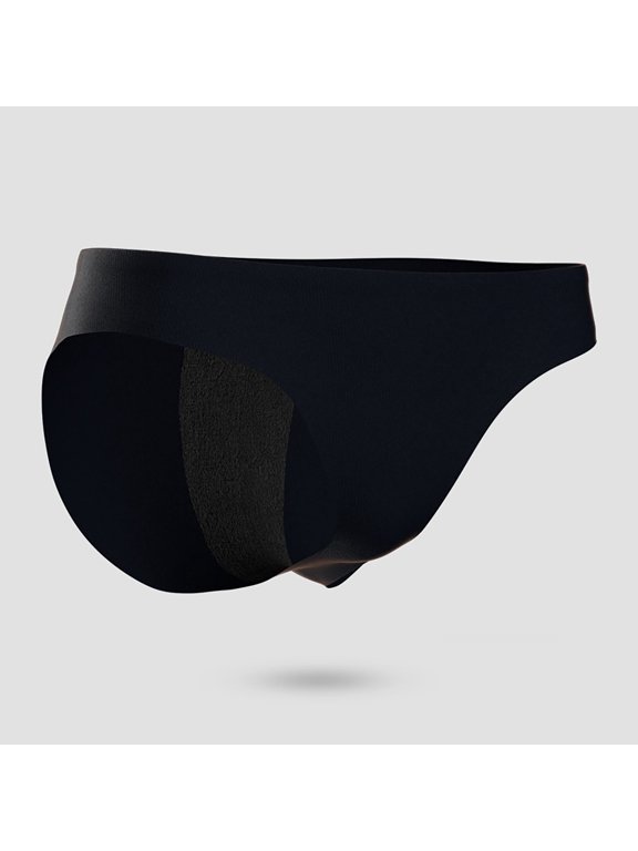 Panties Women Briefs Leak Proof Underwear Post Partum Underwear Underwear Modern Fit Pull-On Seamless Black Patch Plus Size Panties,XXL
