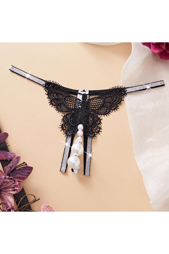 Panties for Women Sexy Panties Cheeky G String Thongs Briefs Black Lace Panties Cotton Womens Underwear