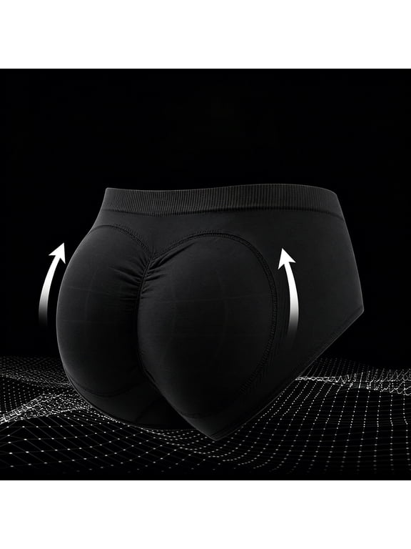 Panty Women Seamless Underwear Padded Underwear Briefs Briefs Pull-On Black Active Fit Stretchable Patch Period Panties Women,XS