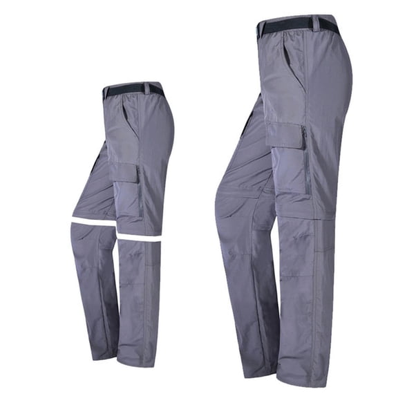 Blmnix Parachute Pants Pants Men Carpenter Hiking Pants Baggy Sweatpants Straight-Leg Gray Long Low Waisted Mens Travel Pants,XL