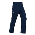 thumbnail image 1 of Blmnix Relaxed Fit Mens Pants Baggy Cargo Pants Work Pants Carpenter Pant Blue Long Low Rise Straight-Leg Men's Casual Pants,XL, 1 of 7