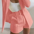 thumbnail image 1 of Blmnix Shorts for Women Micro Shorts Cargo Shorts Pleated Shorts Belt High Pink Womens Athletic Shorts,XL, 1 of 6
