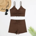 thumbnail image 1 of Blmnix Swimming Suits for Women Modest Swimsuits Tankini Swimsuits Two Piece Bathing Suit Sweetheart One Piece Bathing Suit,M, 1 of 5