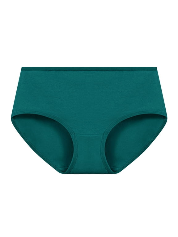Underwear Women Bamboo Underwear Briefs No Show Underwear Underwear Seamless Green Classic Fit Pull-On Patch Period Underwear for Women,M