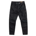thumbnail image 1 of Blmnix Wide Leg Pants for Women Cargo Pants Plus Size Palazzo Sweatpants Black High Relaxed Fit Cropped Regular Tall Sweatpants for Women,XXXL, 1 of 7