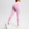 thumbnail image 1 of Blmnix Winter Pants for Women Flat Front Cotton Yoga Pants Petite Pants Pant Pink High Skinny Ankle Slim-Leg Trousers for Women,XXL, 1 of 7