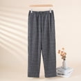 thumbnail image 1 of Blmnix Womens Pajama Pants Petite Pajamas Sleep Pants Fleece Pajamas Sleepwear Black Wide-Leg Full Womens Sleepwear,XXL, 1 of 5