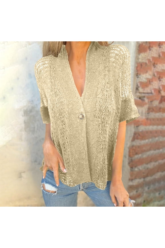 Womens Summer Jacket Jacket for Women Spring Jackets Button Fleece Adaptable Rain Jacket Beige Elbow-Length Cocoon Winter Jackets for Women