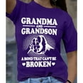 thumbnail image 1 of Blmnix Womens Tops Trendy Short Sleeve Purple Loose Grandma Crew Neck Graphic T-Shirts Shirts 2024, 1 of 8