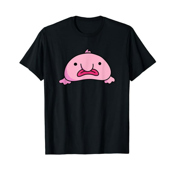 Blobby Bob Blobfish Emotional Support Spirit Animal Blobfish T-Shirt