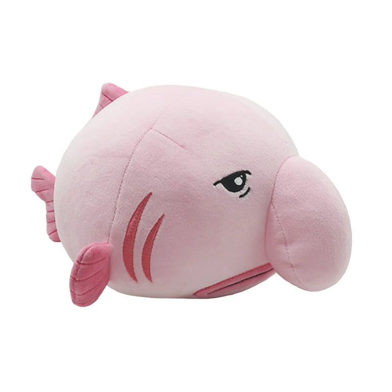 Blobfish Plush Cute Stuffed Animal - Blob Fish Plushy with Super