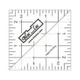 thumbnail image 1 of Bloc Loc~2.5" Half Square Triangle Ruler, Acrylic Ruler, 1 of 2