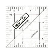 Bloc Loc2.5" Half Square Triangle Ruler, Acrylic Ruler