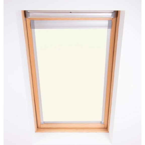 Bloc Skylight Blind for Velux Roof Windows Blockout, Silver, C04, 37W x 73H cm