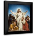 thumbnail image 1 of Bloch, Carl 12x14 Black Modern Framed Museum Art Print Titled - Consolator, 1 of 5