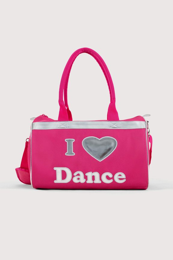 I Love Dance Bag, Bright Pink