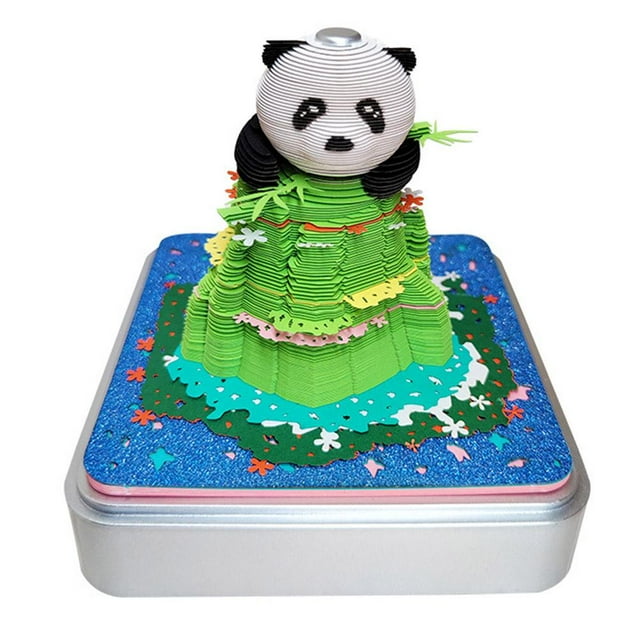Block 3d Notepad 3d Calendar 2025 Panda Memo Pad 3d Sticky Note Model Carving Paper Note Gift 3d Block 3d Notepad 3d Calendar 2025 Panda Memo Pad 3d Sticky Note Model Carving Paper Note Gift 3d