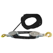 Block And Tackle Pulley System 3/4 Rope Pulley Hoist With Lifting Power Heavy Duty 1100/2200Lbs Puller Hoist