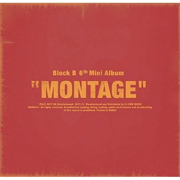 Block B - Montage - Music & Performance - CD