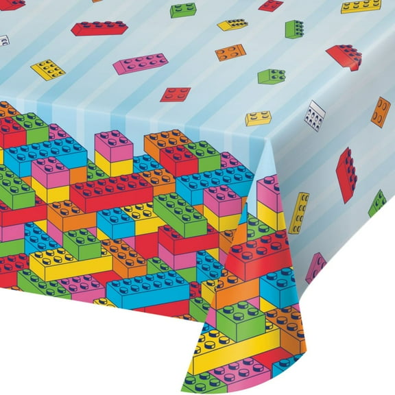 Block Bash Paper Tablecloth